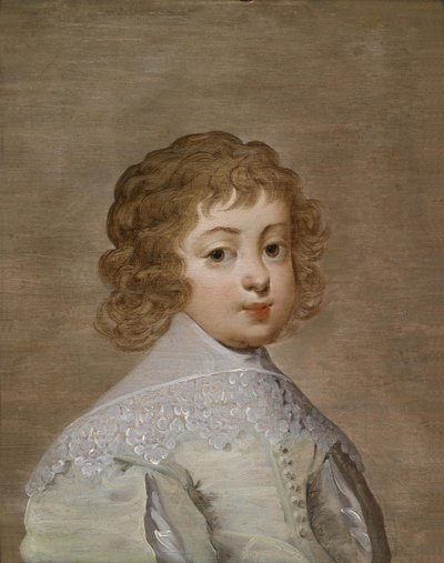 Retrato de un niño de Circle of Anthony van Dyck